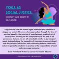 Yoga as Social Justice